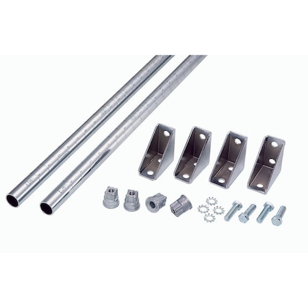 Wall Mounting Post Kit 14 High - Double